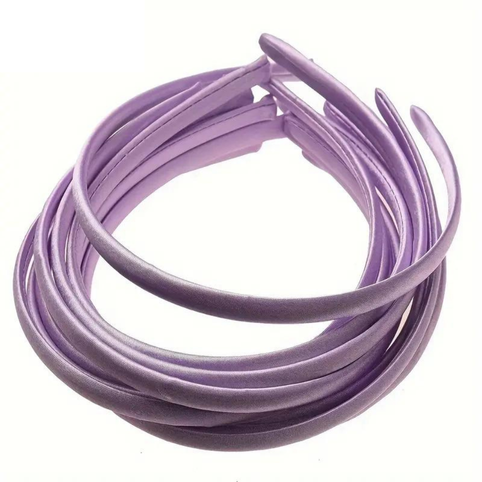 Diademas satinadas 1 cm