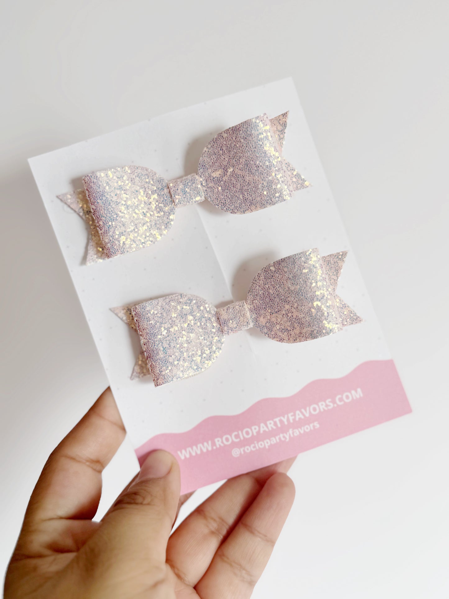 Par Carlota glitter fino