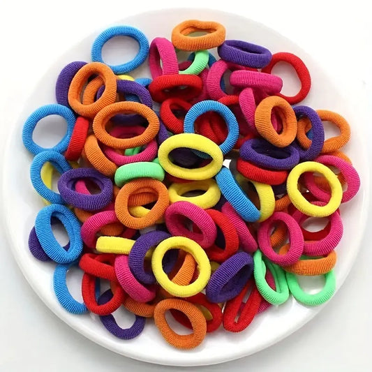 Donitas de colores neón