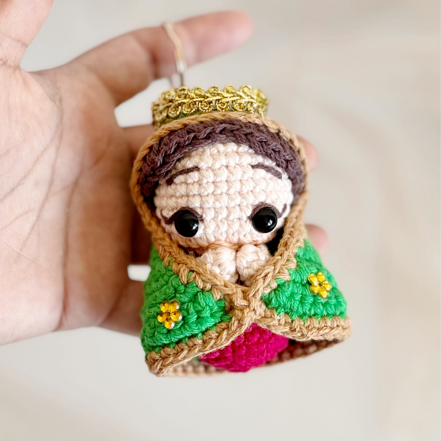 Llavero Virgencita de Guadalupe