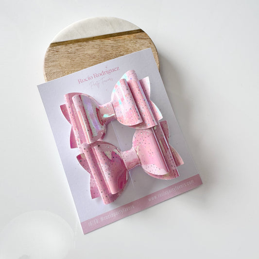 Midi bow en vinil (par)
