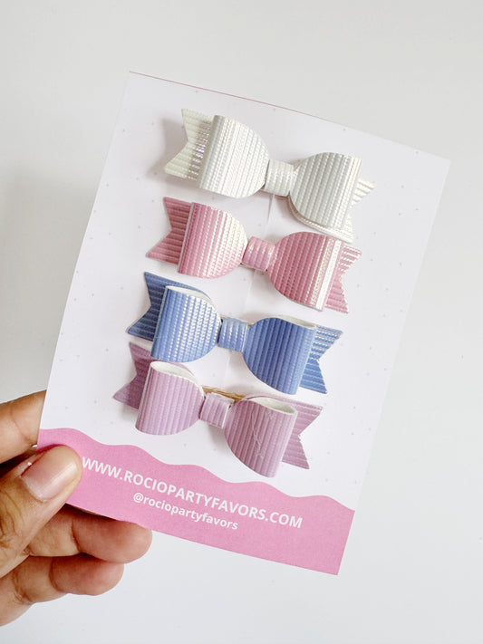 Set mini Carlota tornasol